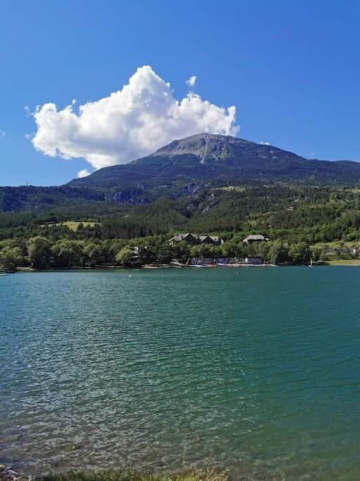 Duplex Cocooning Avec Vue Lac Et Montagnes Savines-le-Lac Exterior foto